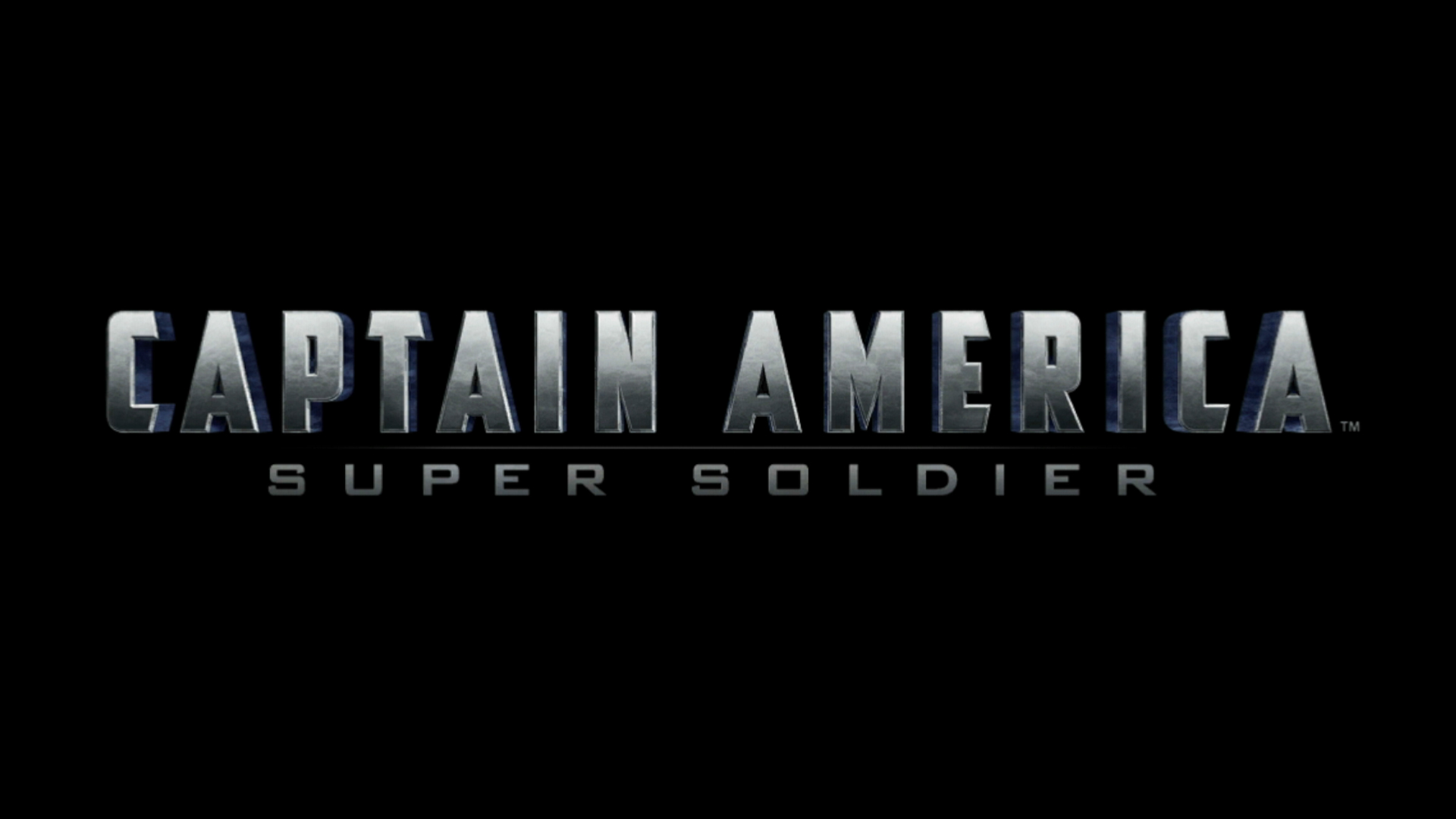 Captain America Super Soldier PS3 game title logo