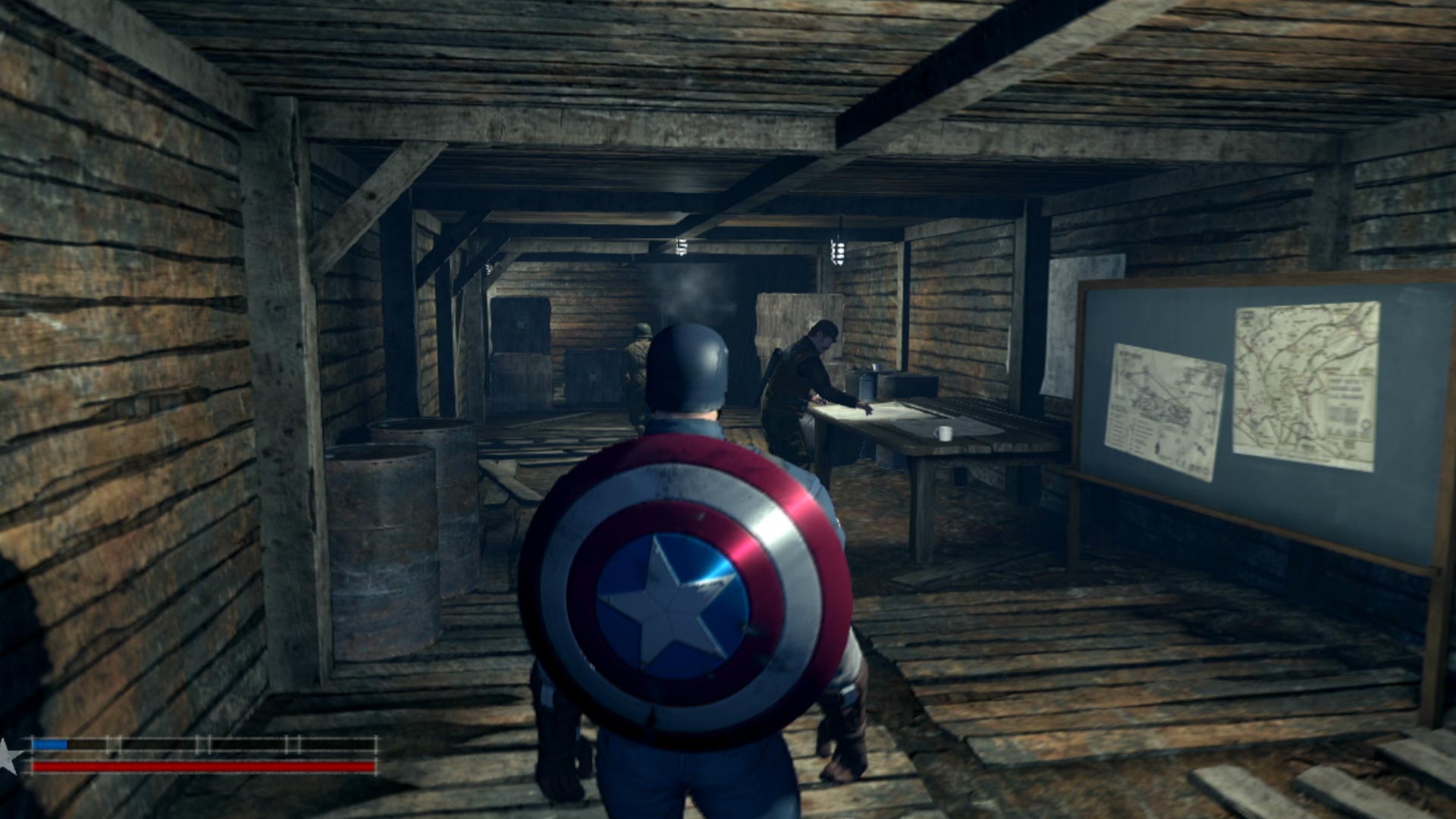 Captain America Super Soldier PS3 base operations