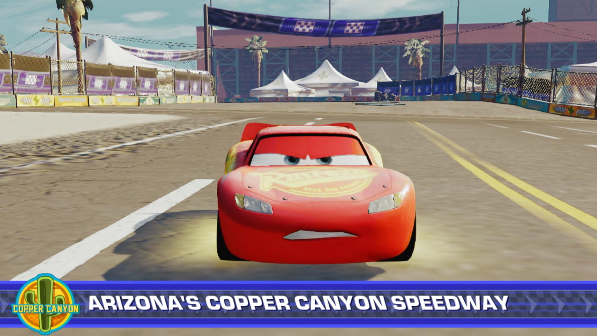 Cars 3 Driven to Win PS3 front view Lightning McQueen 