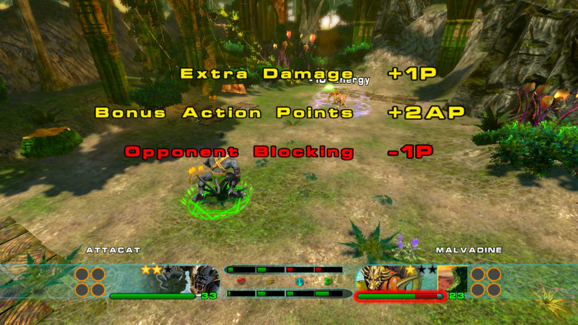 Chaotic Shadow Warriors PS3 battle gameplay screenshot