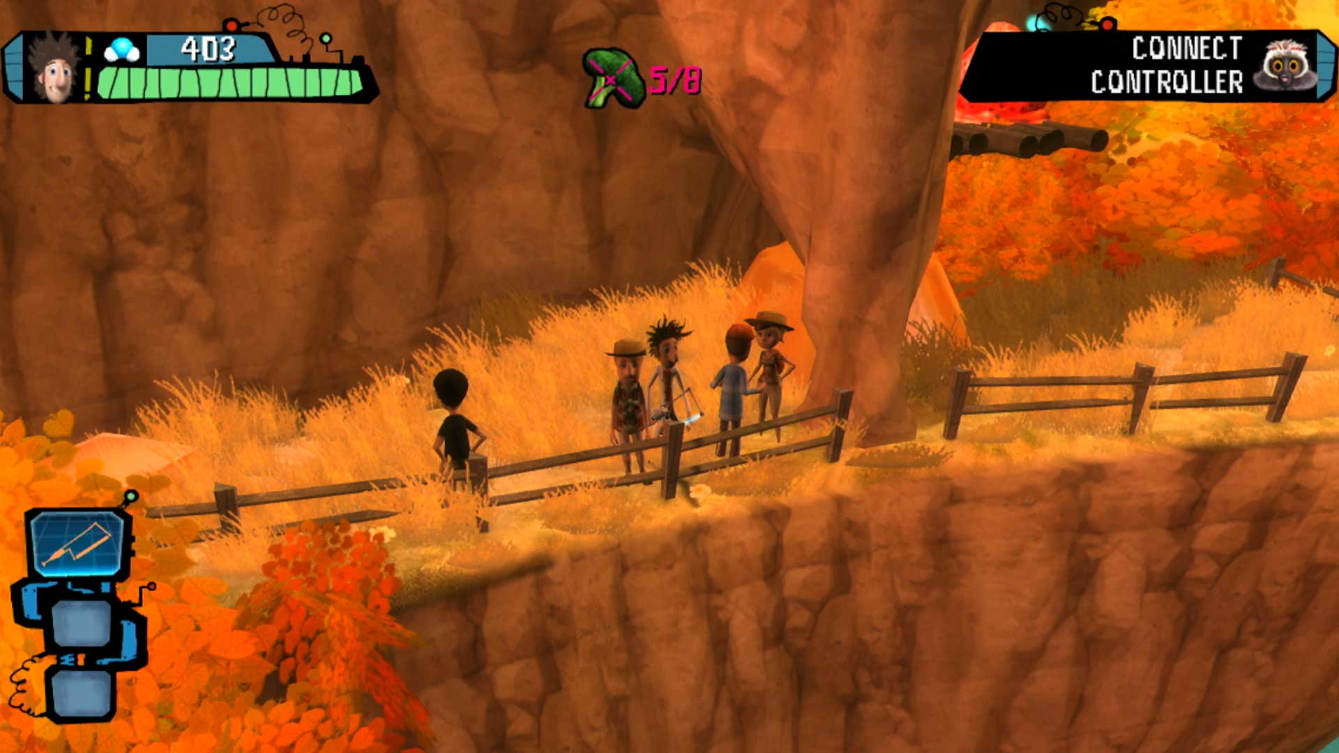 Cloudy with a Chance of Meatballs PS3 gameplay screenshot