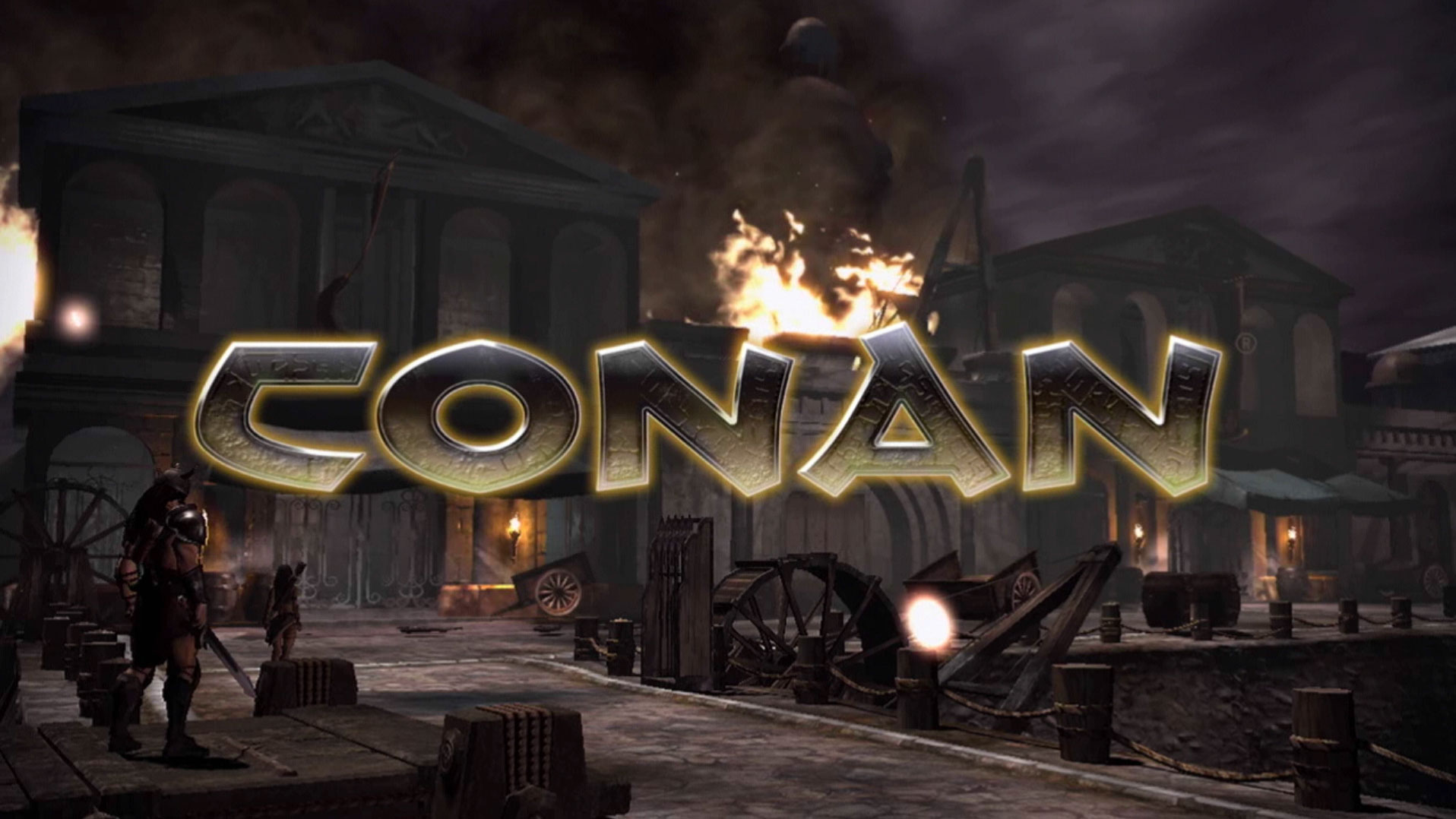 Conan PS3 video game logo title