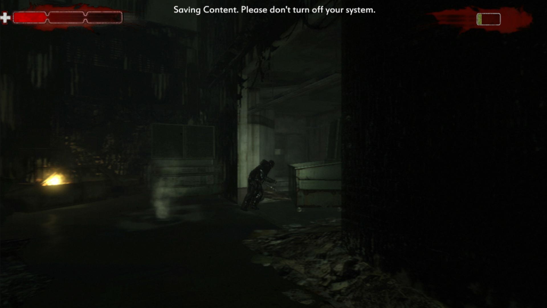 Condemned 2 Bloodshot PS3 creepy npc running far