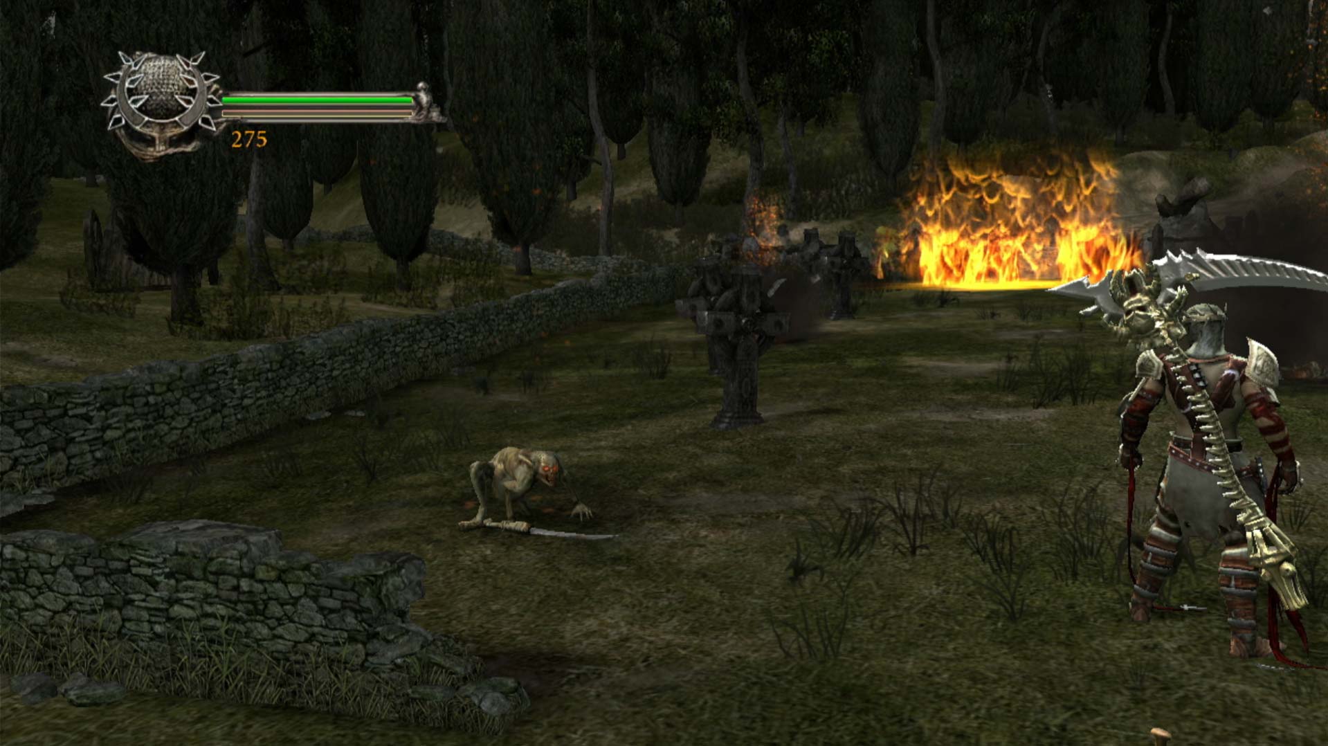 Dante's Inferno PS3 gameplay screenshot