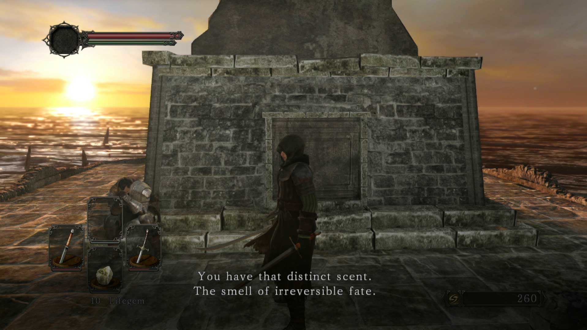 Dark Souls II PS3 majula location conversation