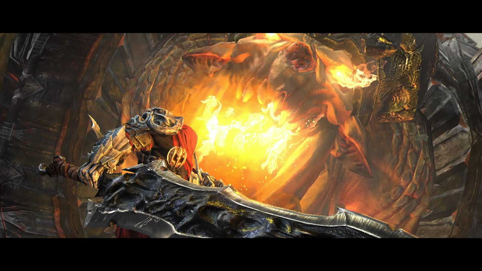 Darksiders PS3 cutscene boss fight