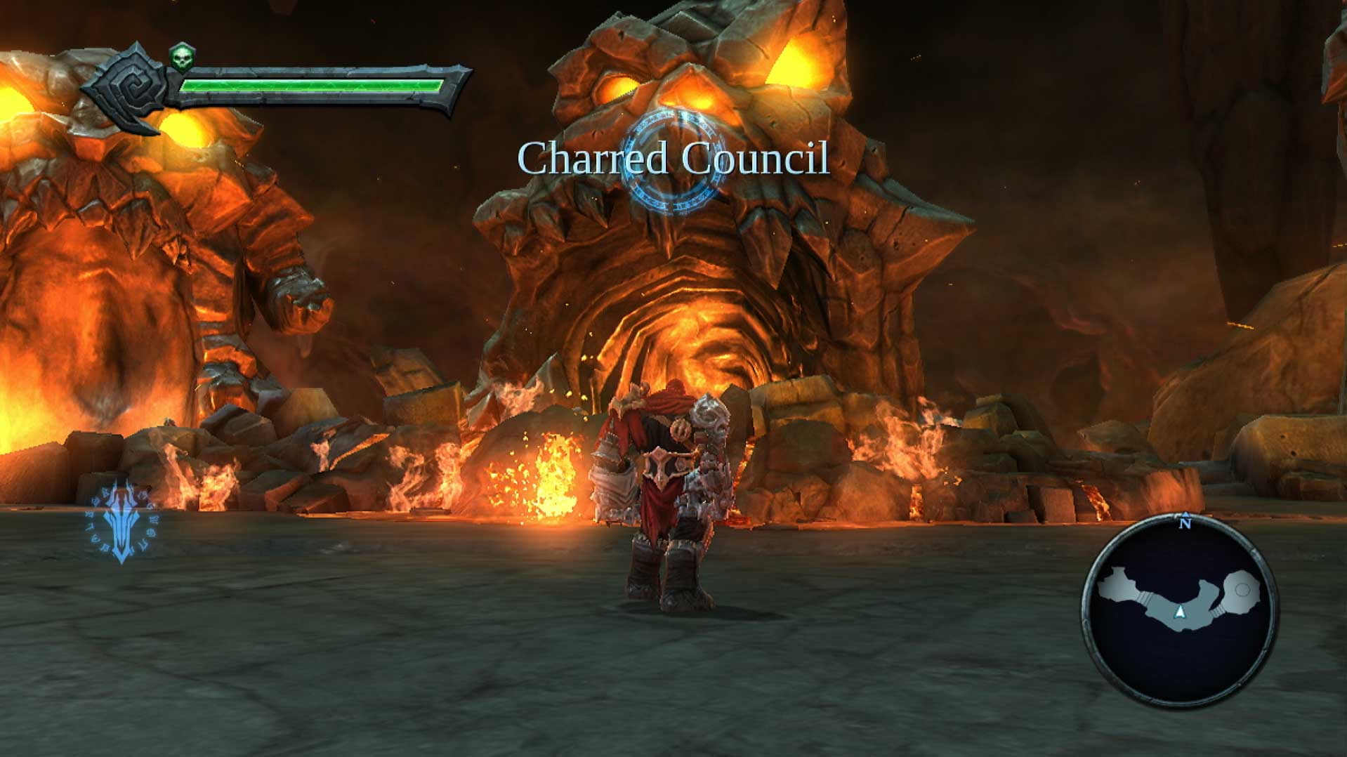 Darksiders PS3 charred Council location