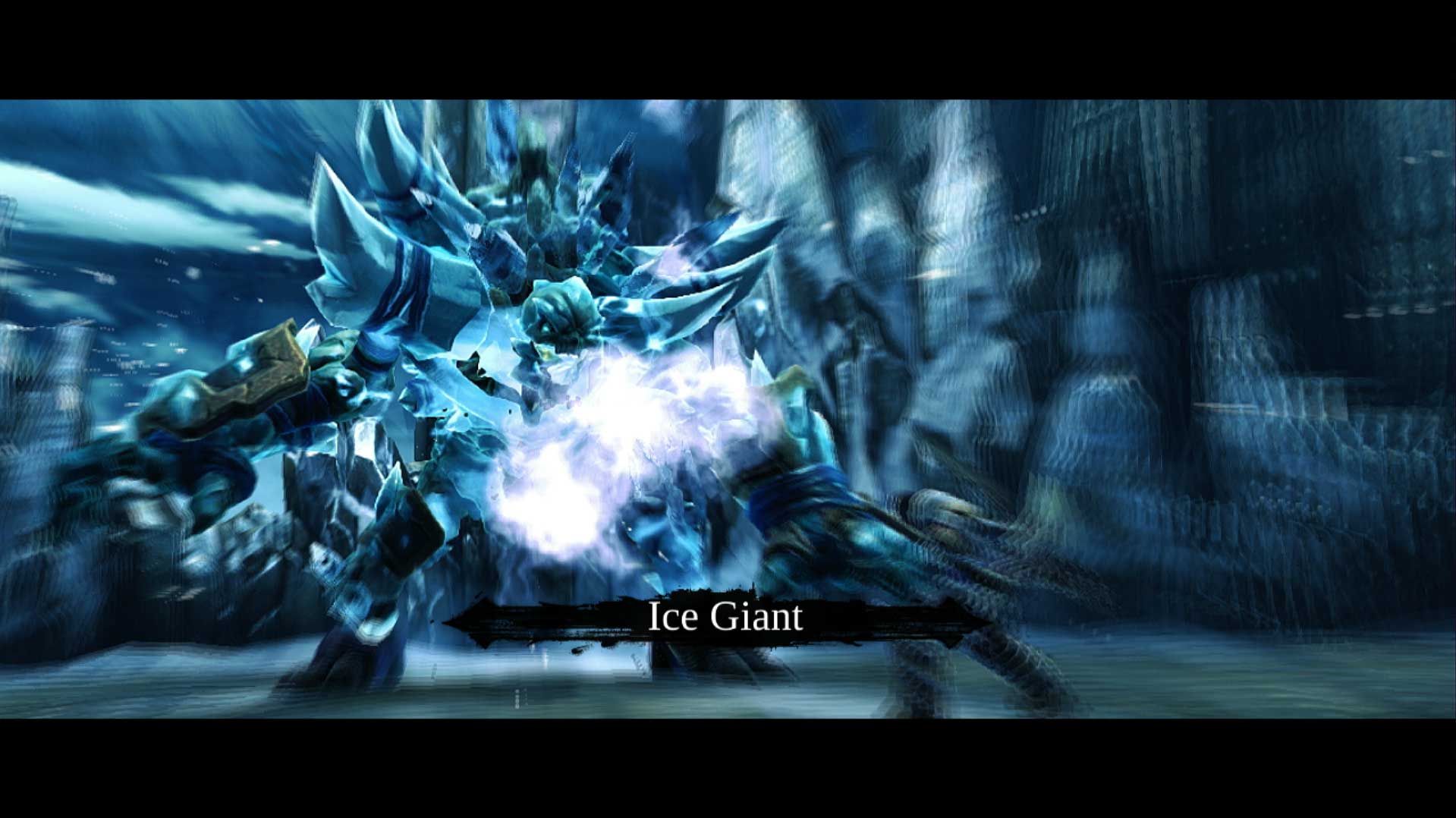 Darksiders II PS3 ice giant boss fight