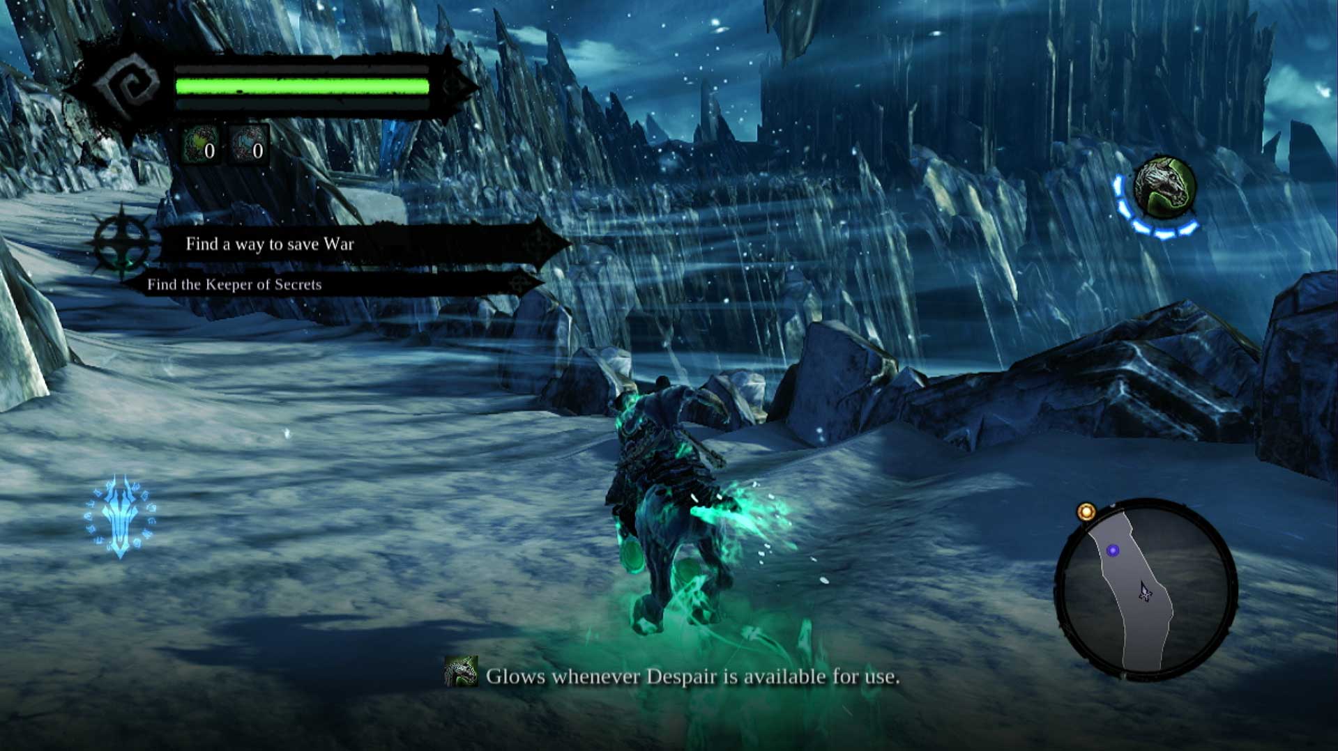 Darksiders II PS3 gameplay level 1 screenshot