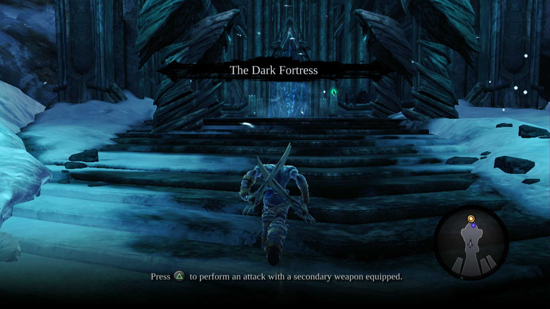 Darksiders II PS3 the dark fortress gate