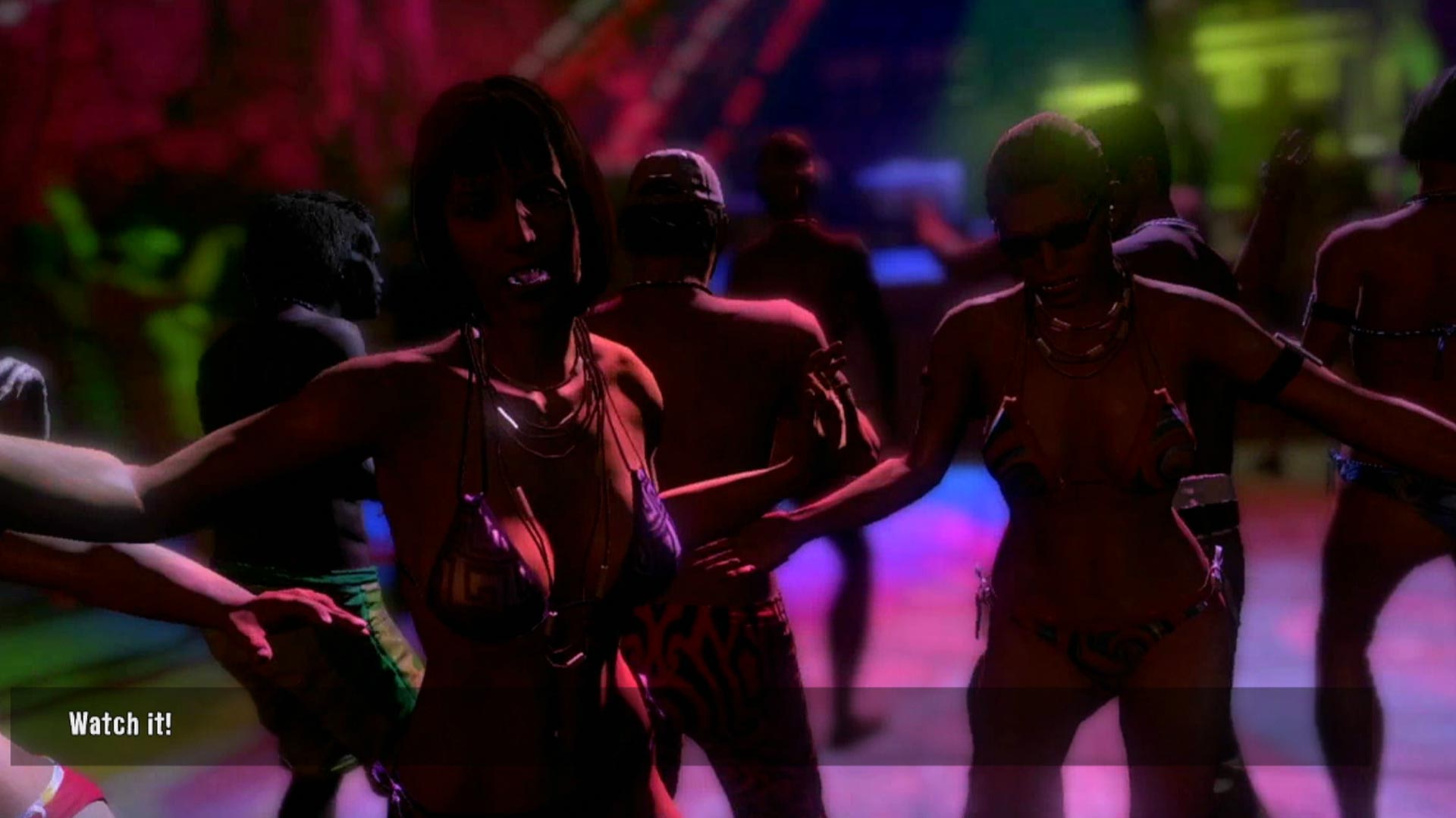 Dead Island PS3 two women partying dancing