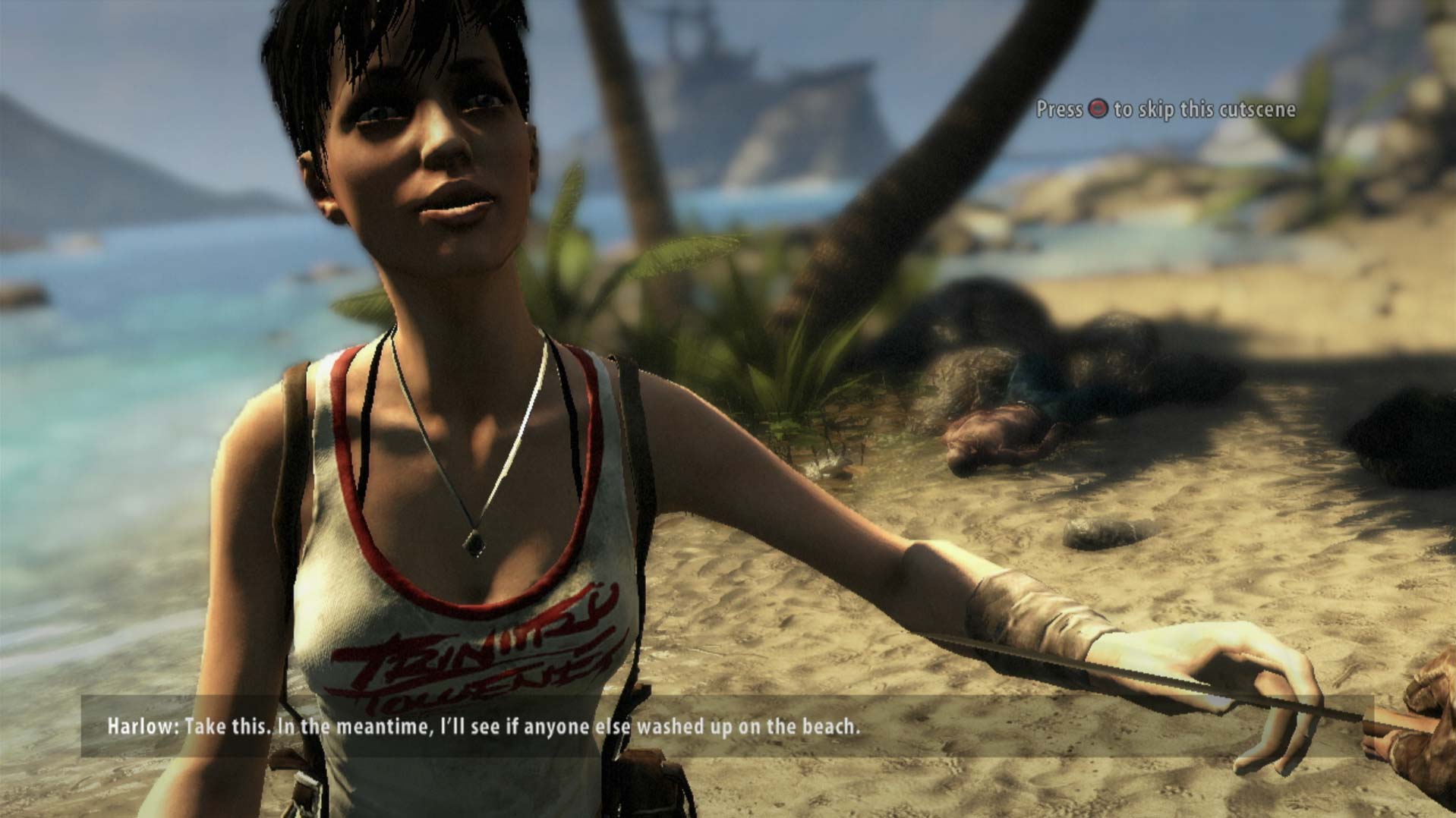 Dead Island Riptide Special Edition PS3 harlow women lady cutscene