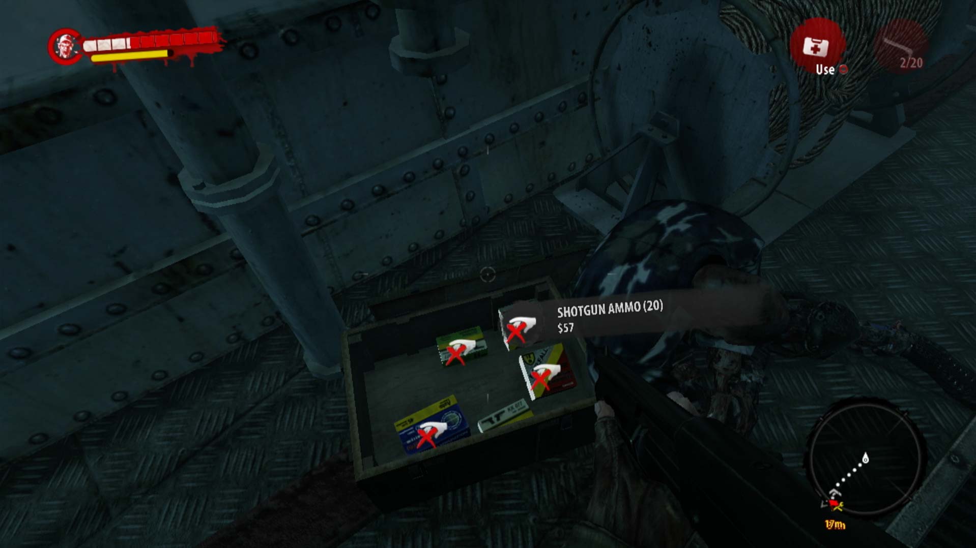 Dead Island Riptide Special Edition PS3 shotgun ammo gameplay