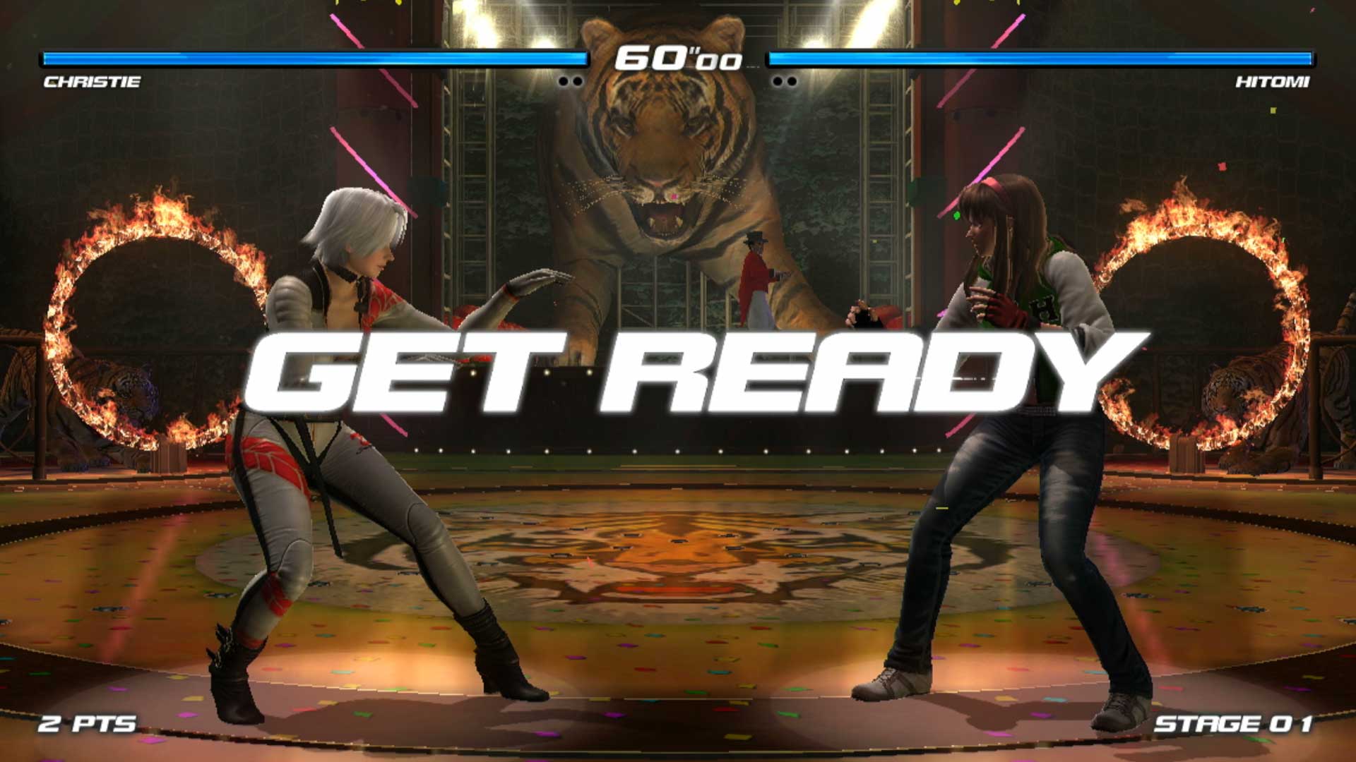 Dead or Alive 5 PS3 get ready screenshot