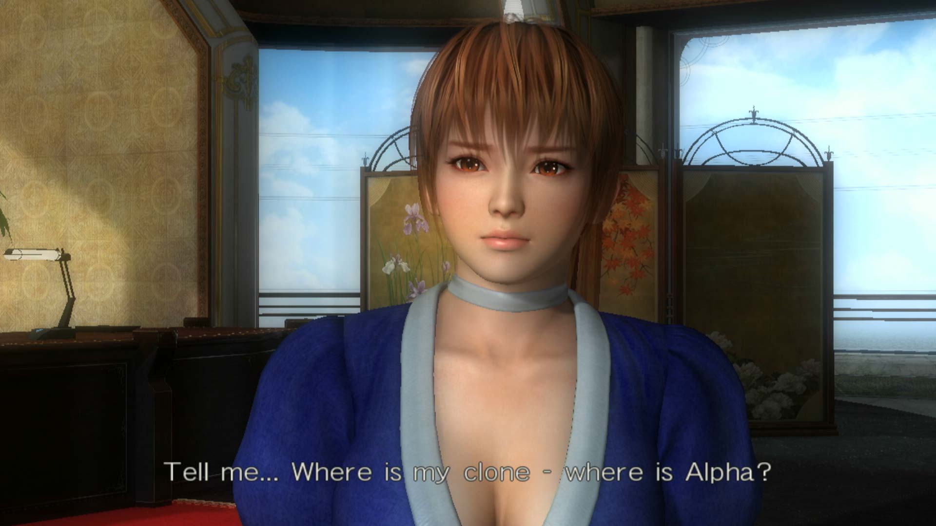 Dead or Alive 5 PS3 kasumi character cutscene