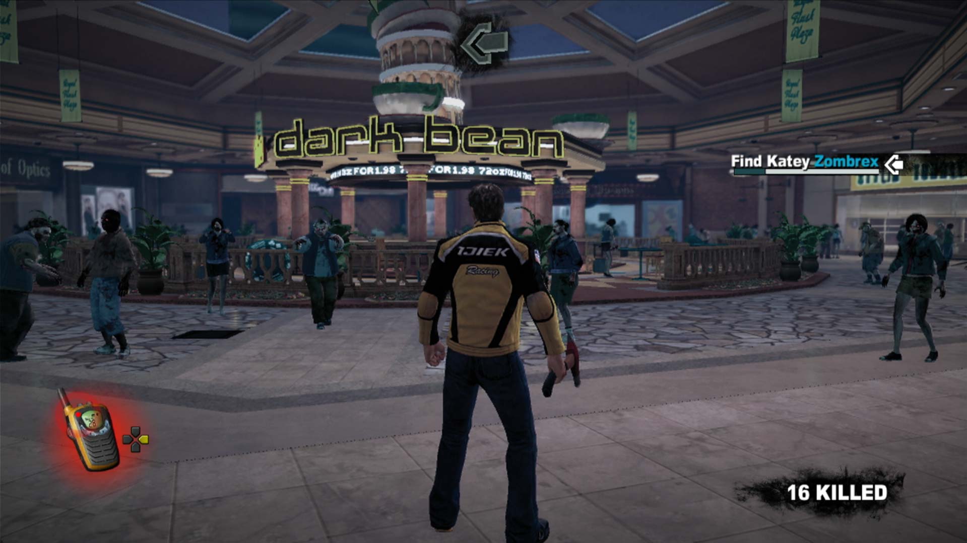 Dead Rising 2 PS3 mall interior gameplay