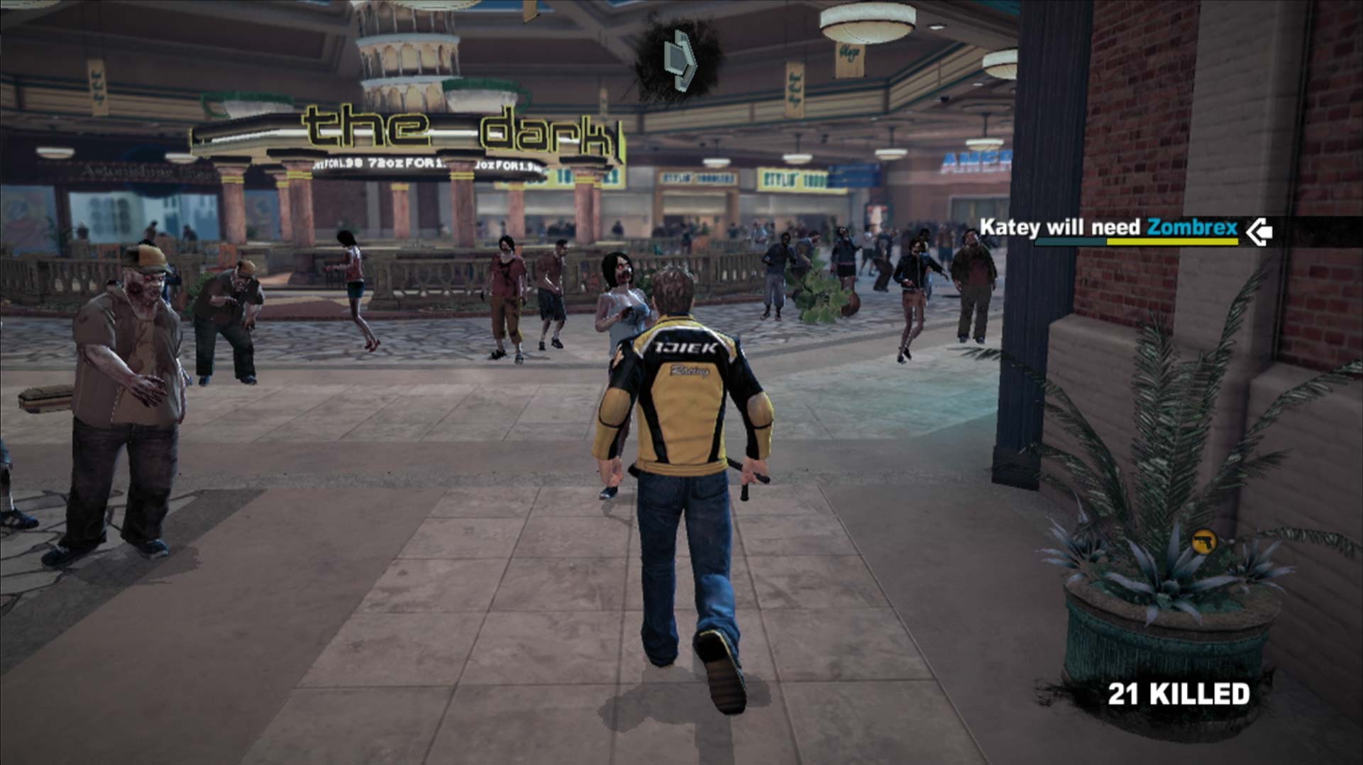 Dead Rising 2 PS3 mall interior screenshot