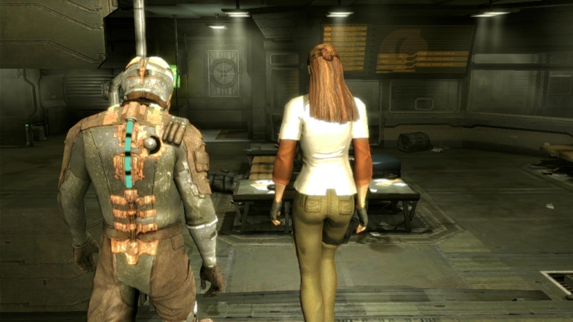 Dead Space PS3 screenshot women gameplay