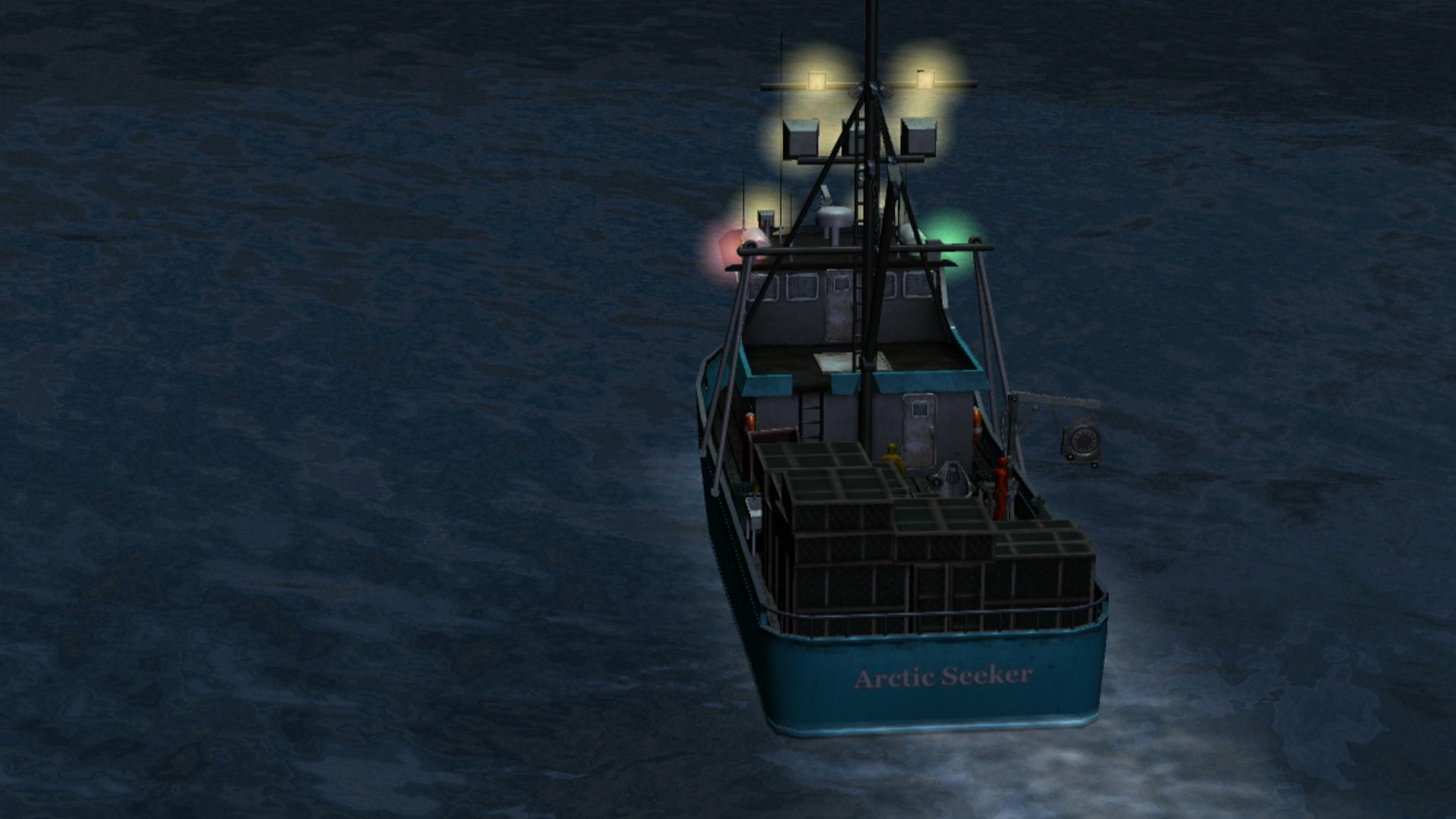 Deadliest Catch Sea of Chaos PS3 artic seeker boat