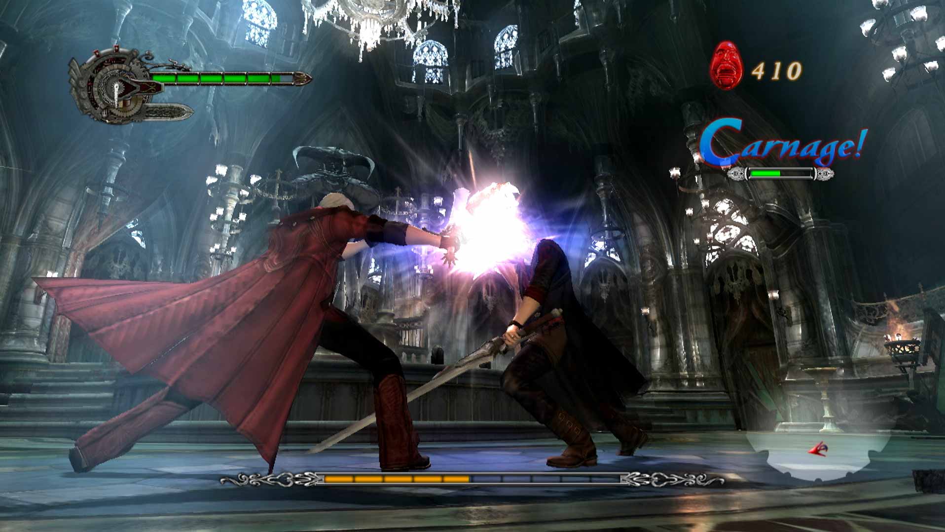 Devil May Cry 4 PS3 carnage move fighting battle