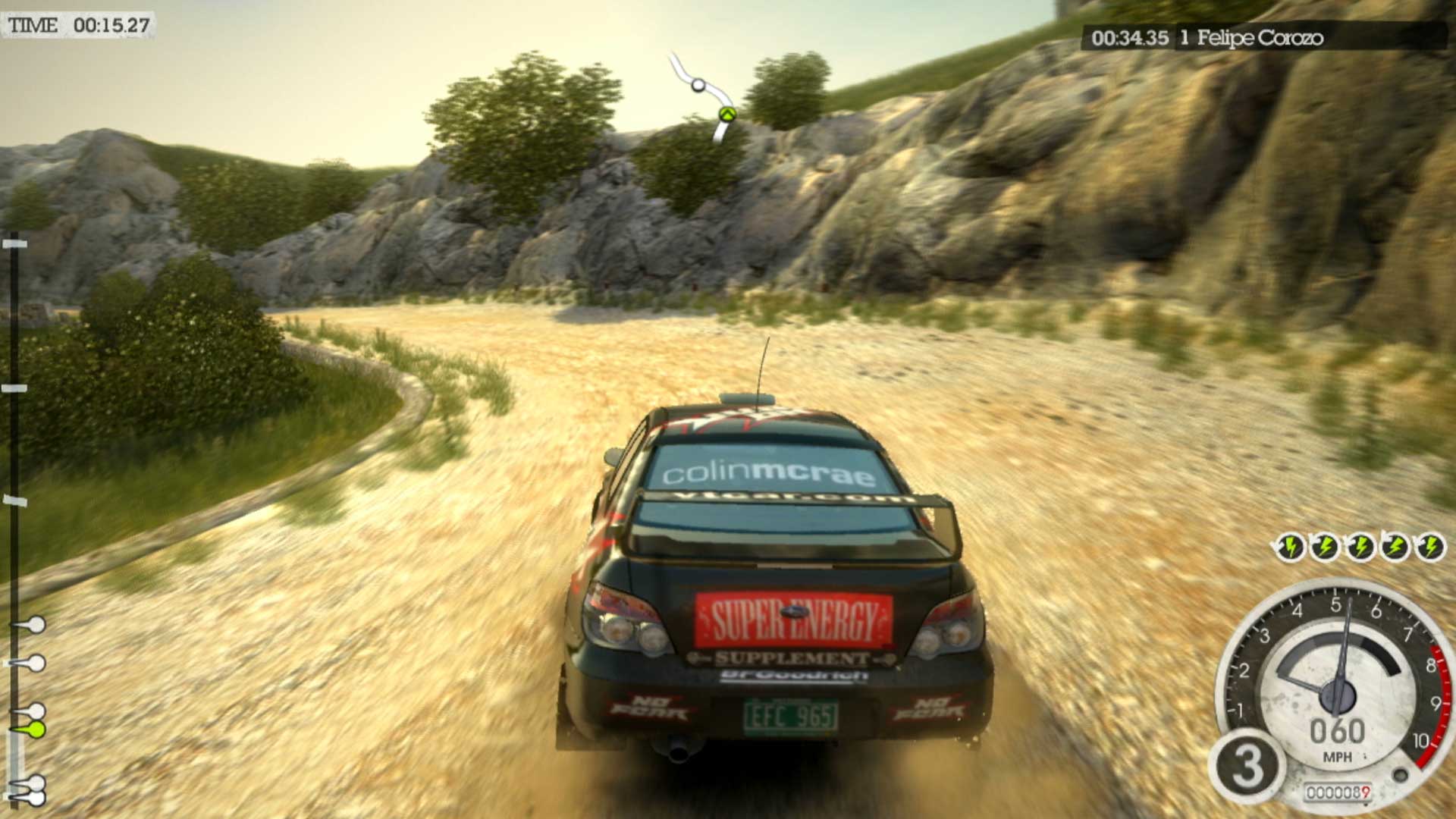 Dirt 2 PS3 colin mcrae vehicle