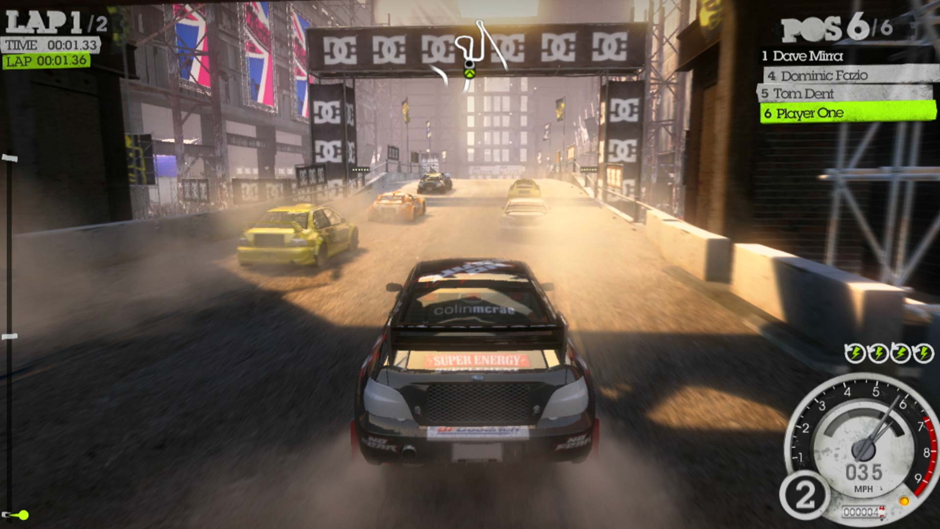 Dirt 2 PS3 landrush player one