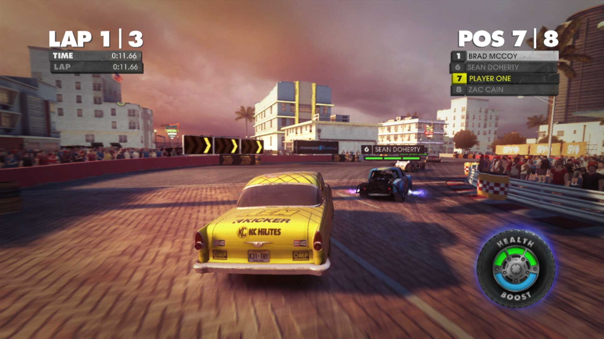 Dirt Showdown PS3 racing gameplay kicker