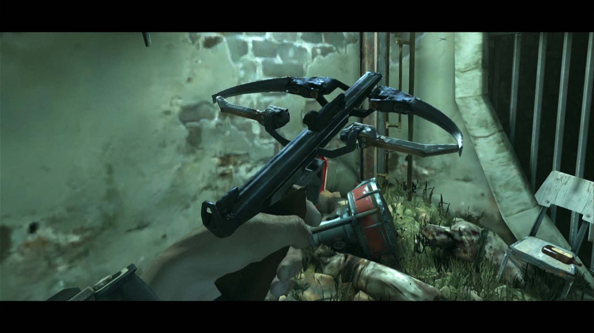 Dishonored PS3 crossbow weapon