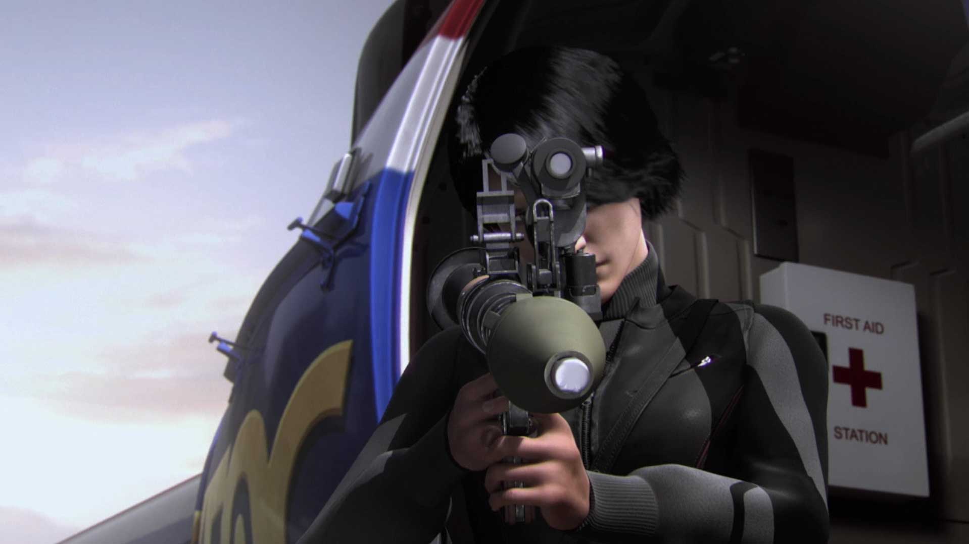 Driver San Francisco PS3 rocket launcher lady helicopter