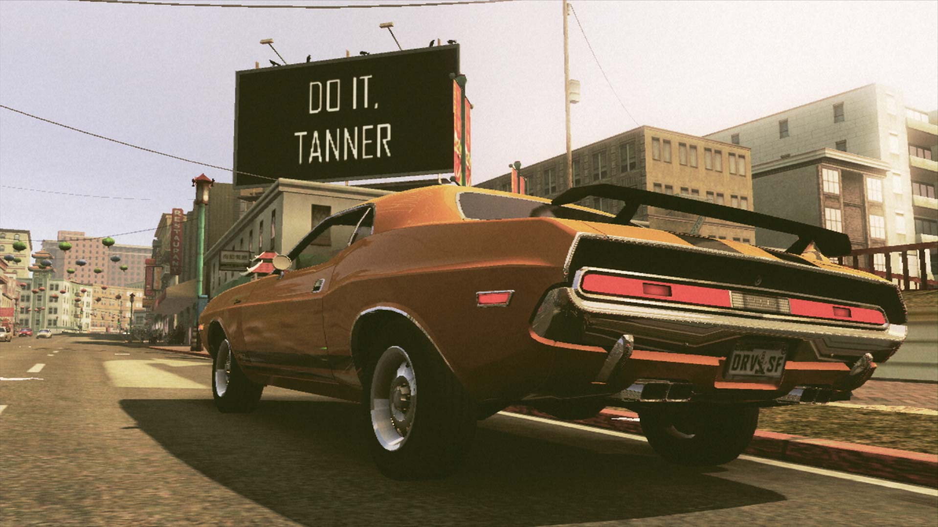 Driver San Francisco PS3 do it tanner billboard