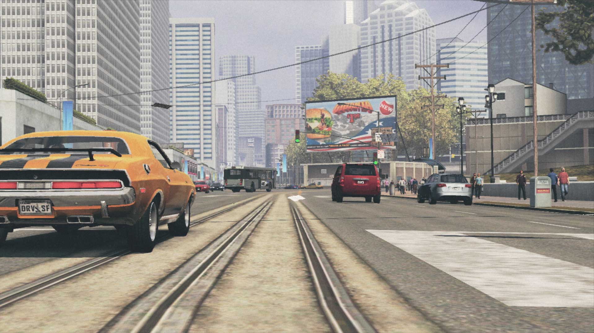 Driver San Francisco PS3 cutscene driver tanners car