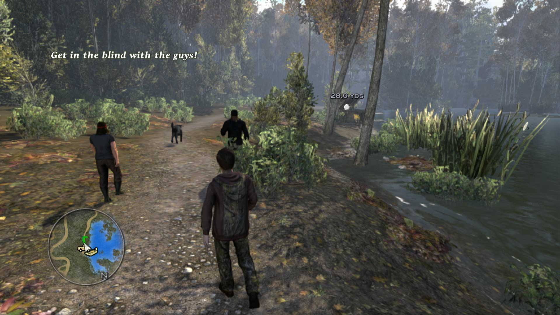 Duck Dynasty PS3 gameplay screenshot walking