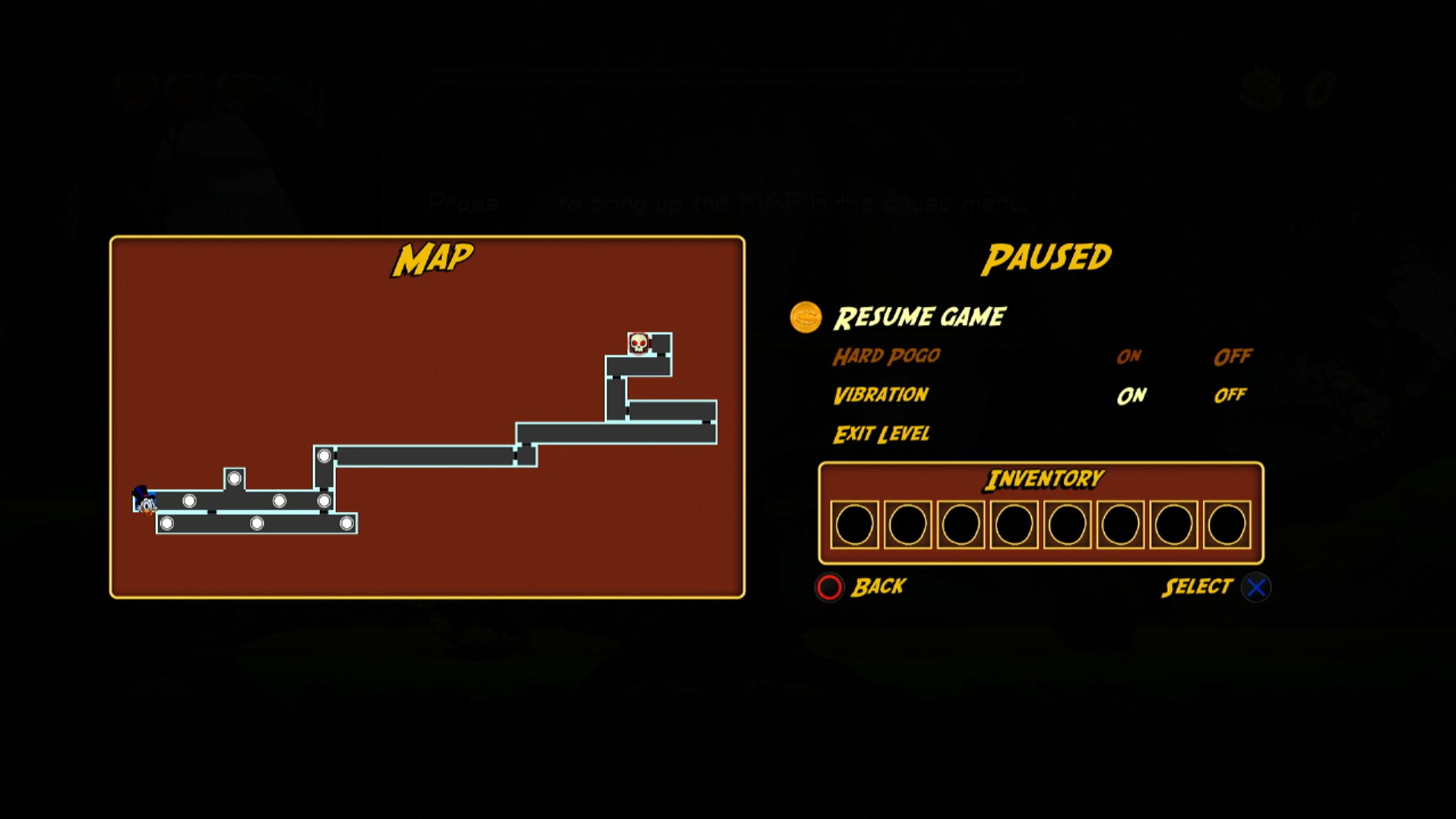 DuckTales Remastered PS3 map amazon level