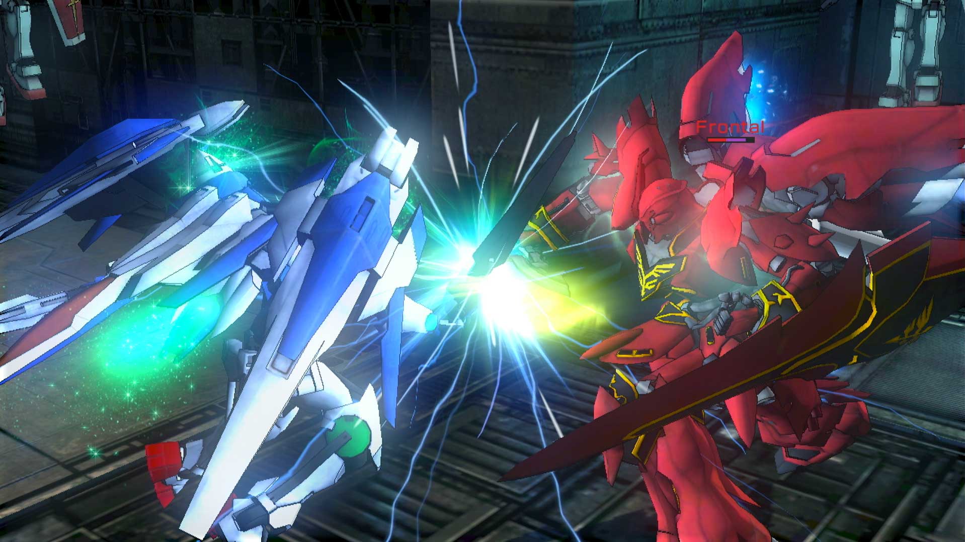 Dynasty Warriors Gundam 3 PS3 one-on-one fight