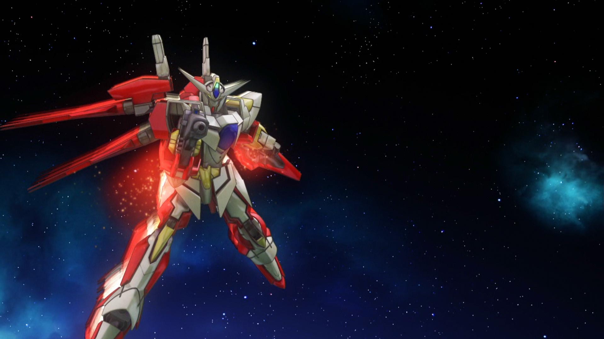 Dynasty Warriors Gundam 3 PS3 red character mobile suit