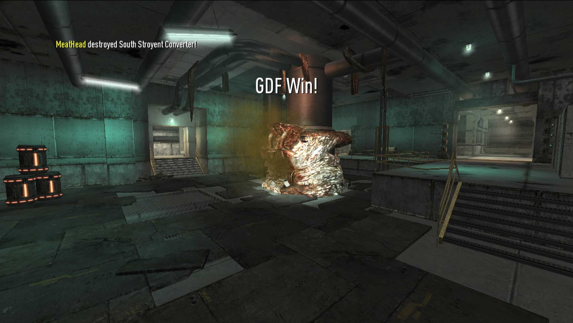 Enemy Territory Quake Wars PS3 gdf wins screenshot