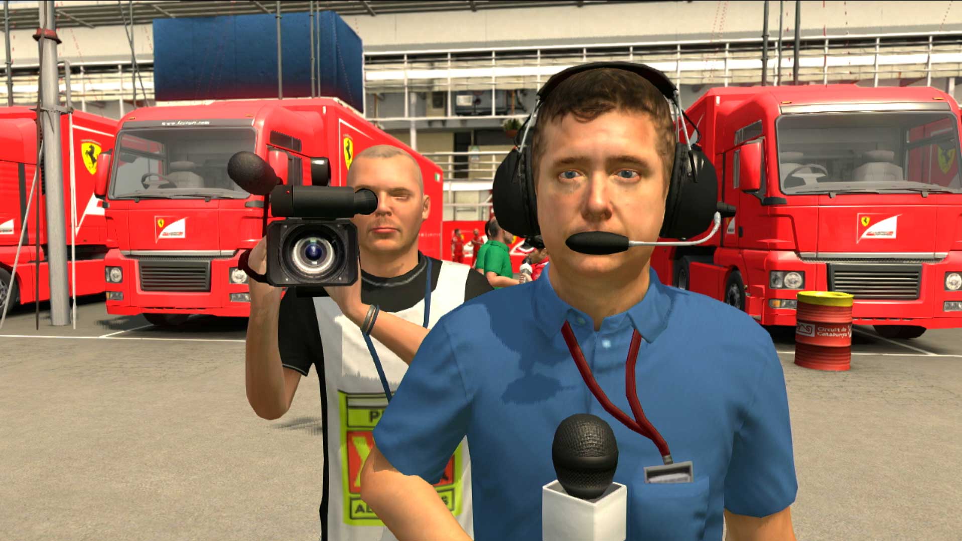 F1 2011 PS3 news journalist interview