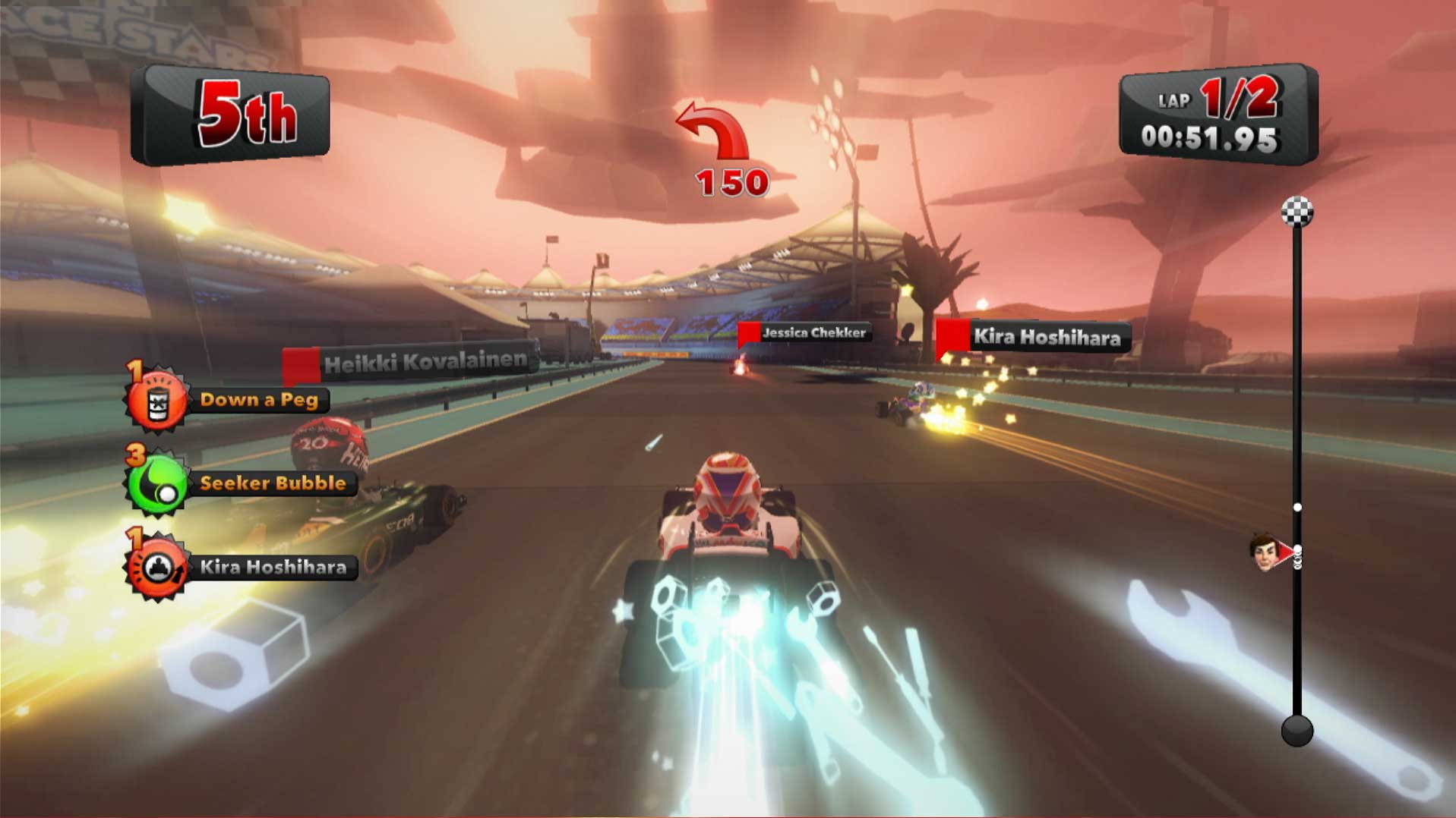 F1 Race Stars PS3 fix vehicle power up