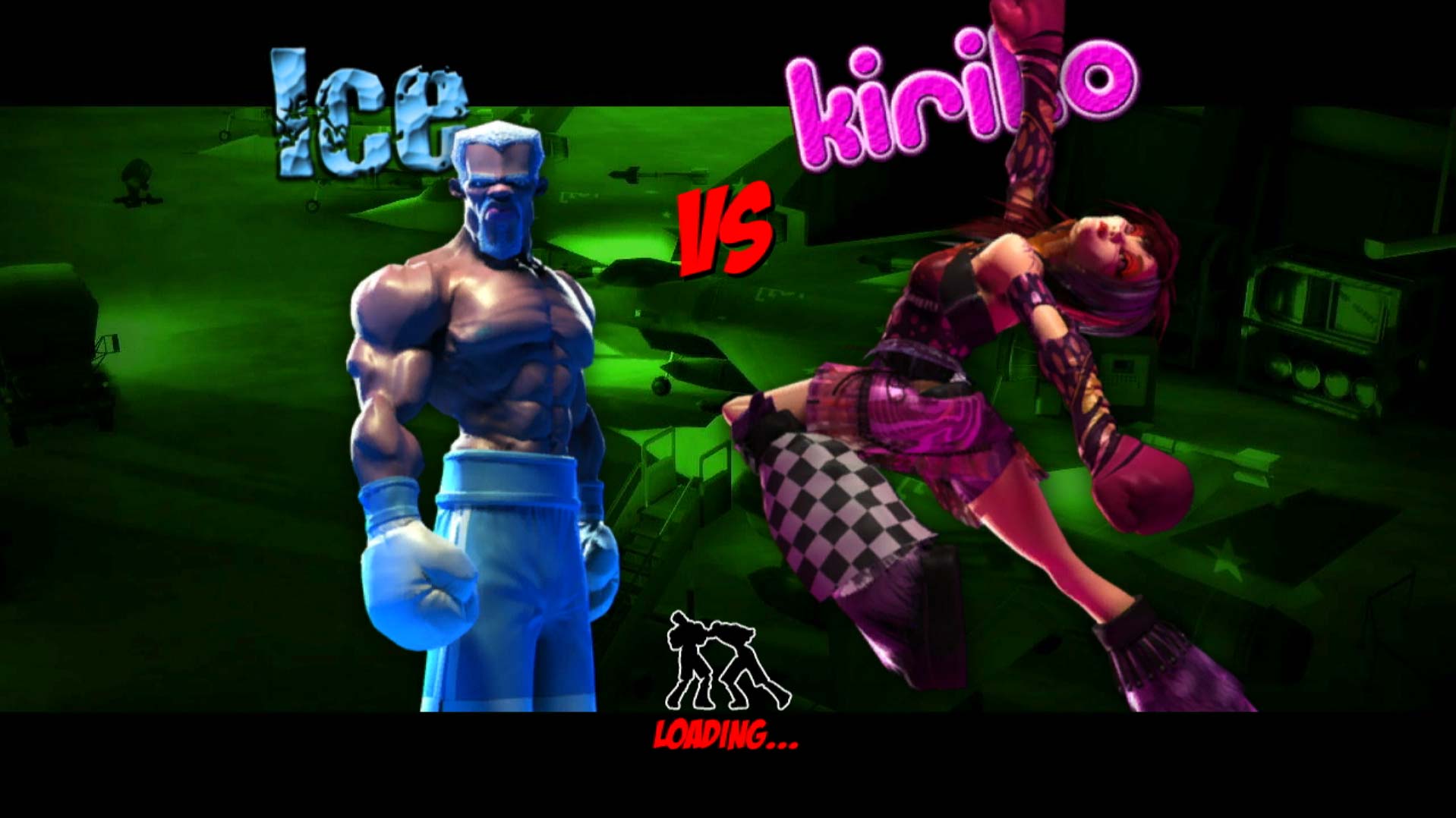 FaceBreaker PS3 ice vs kiiko loading screen