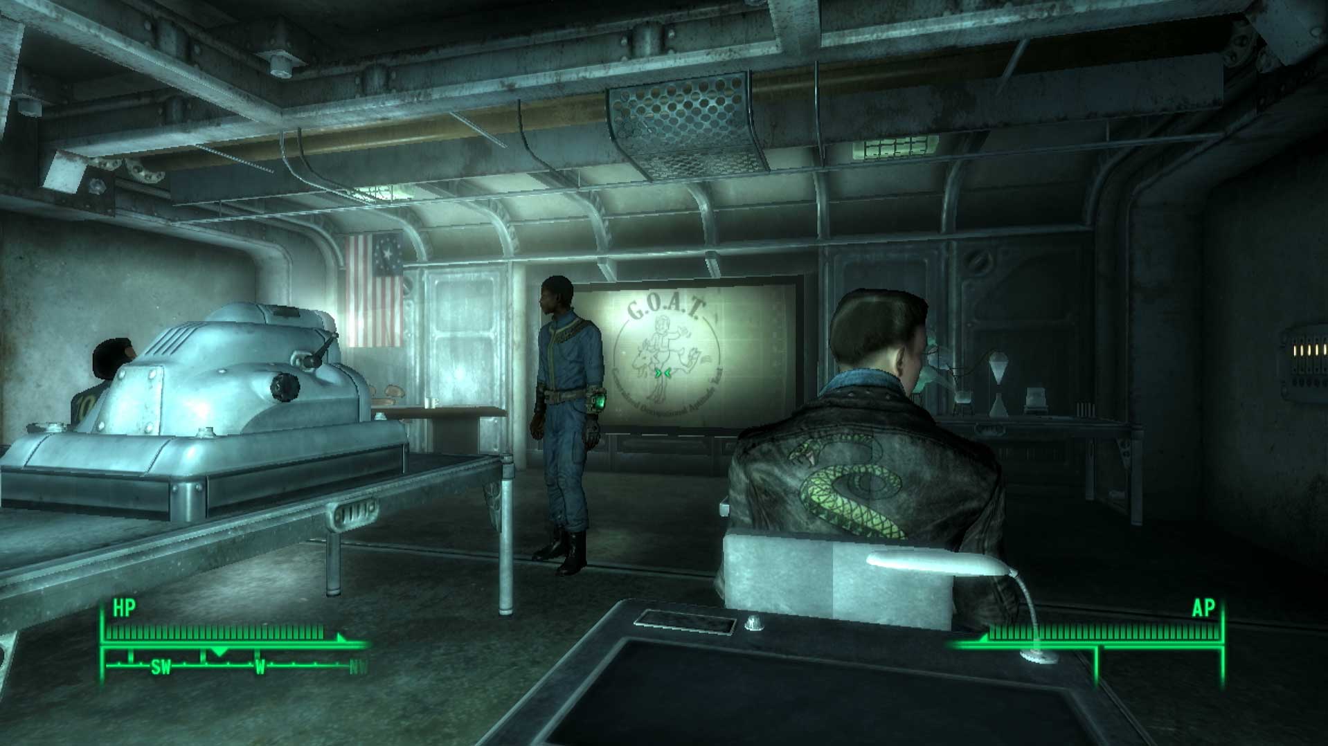 Fallout 3 PS3 goat exam test class