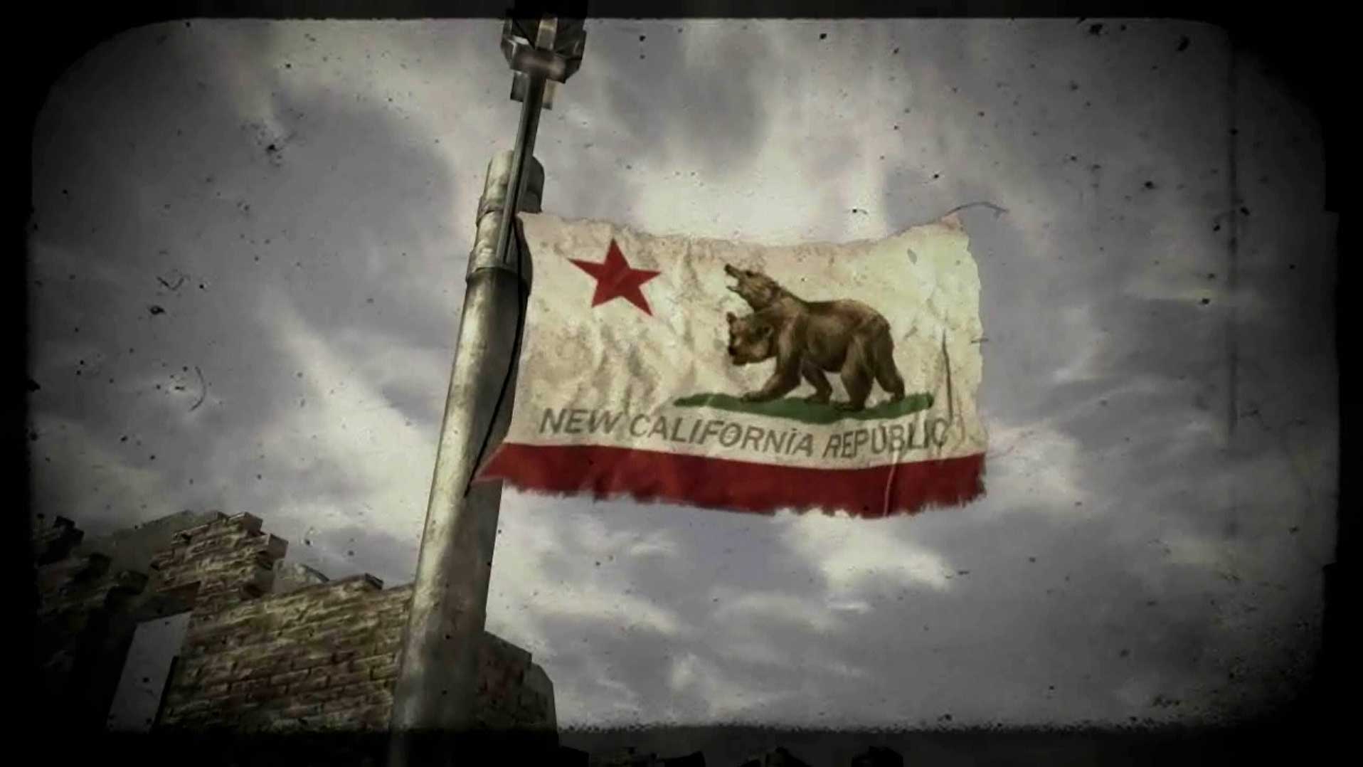 Fallout New Vegas PS3 new california republic flag