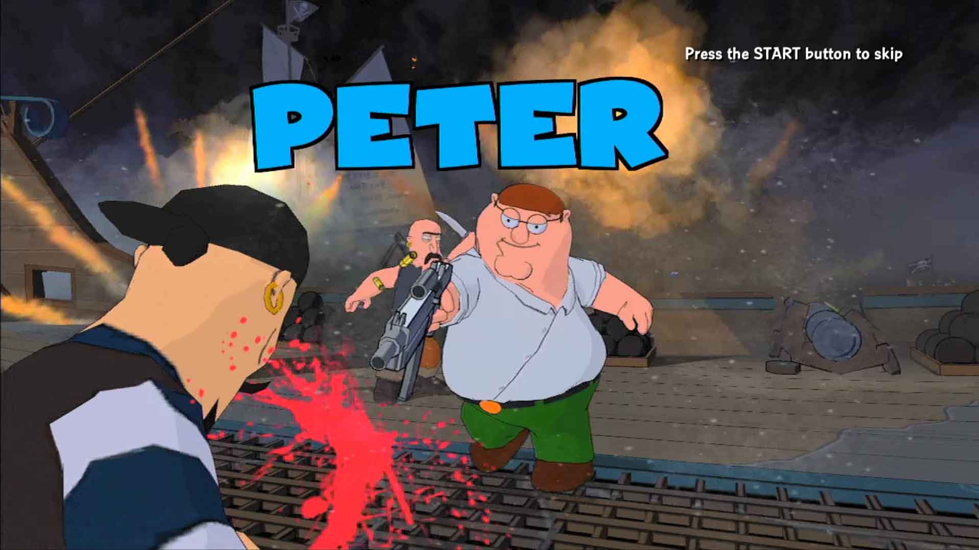 Family Guy Back to the Multiverse PS3 character peter griffin