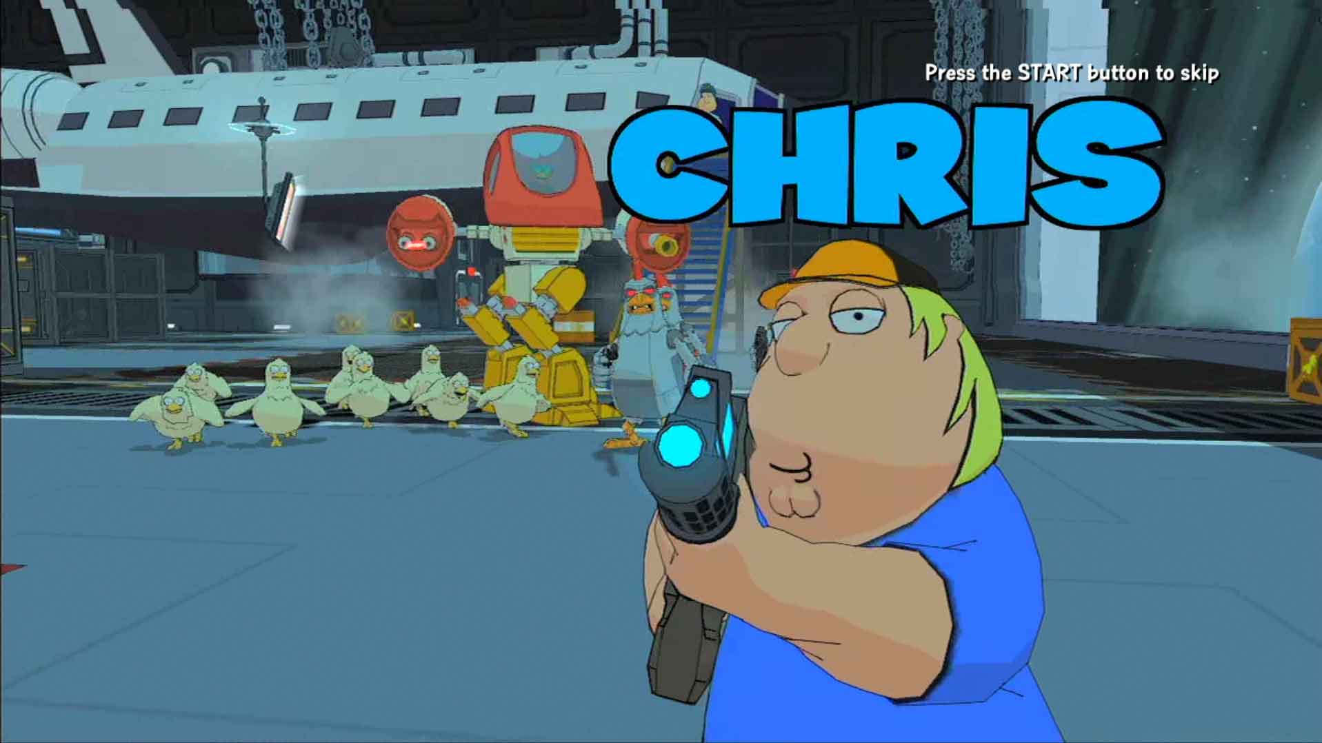 Family Guy Back to the Multiverse PS3 character chris griffin