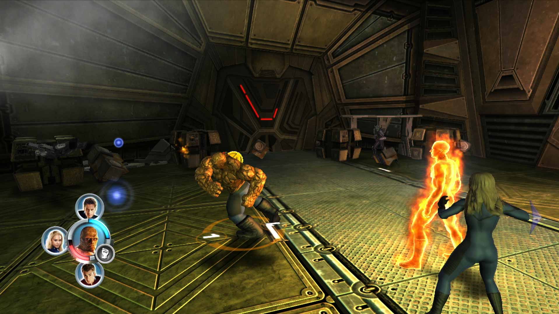 Fantastic Four Rise of the Silver Surfer PS3 gameplay screenshot battle