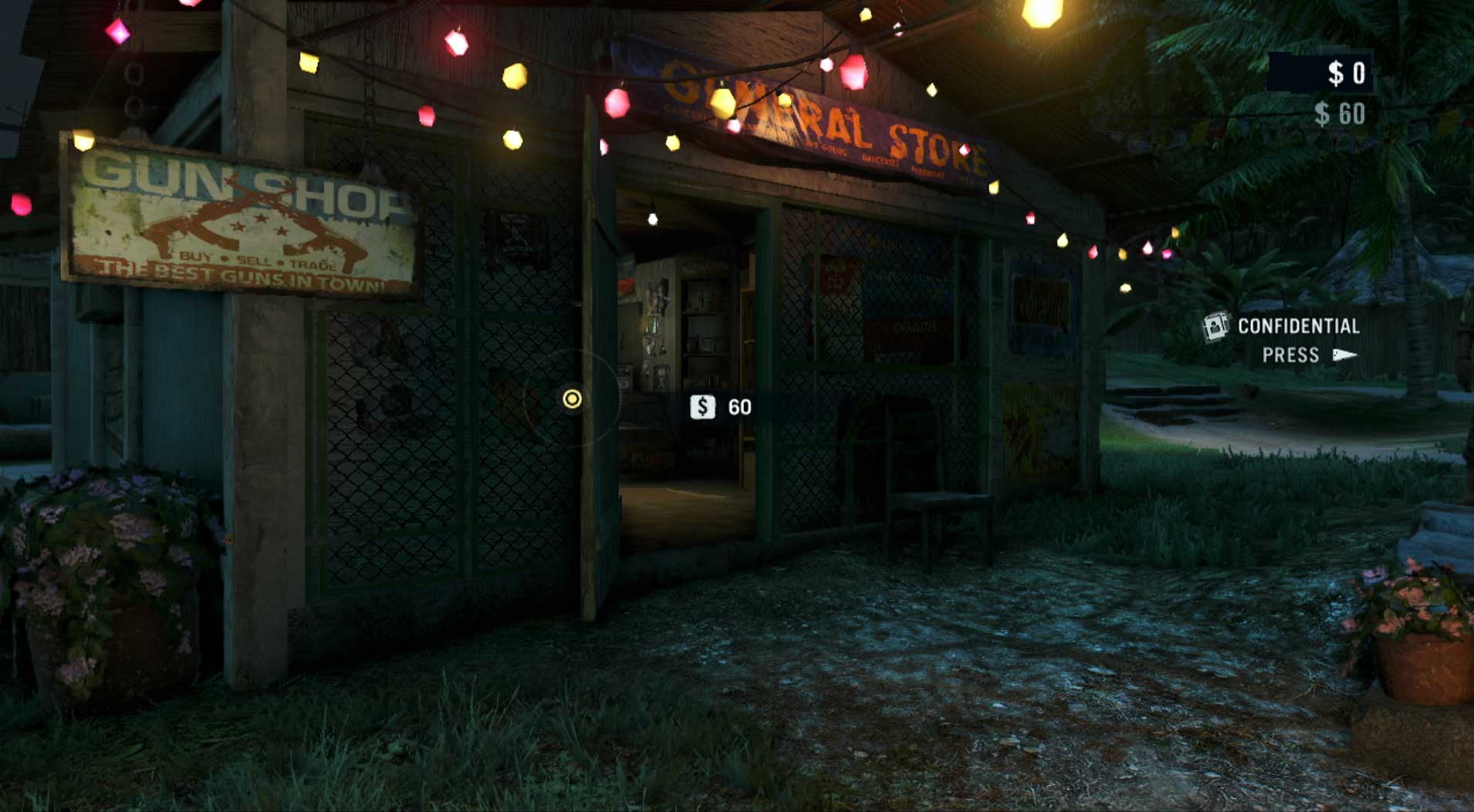 Far Cry 3 PS3 general store front outside screneshot