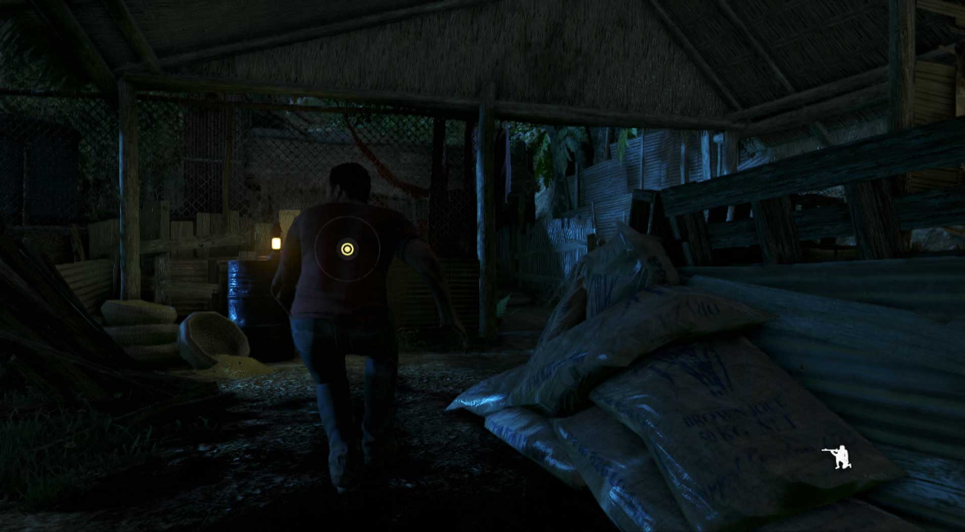 Far Cry 3 PS3 night sneaking crouching