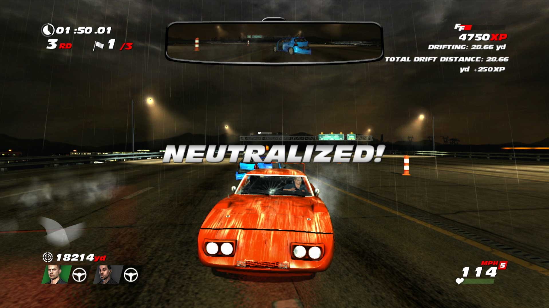 Fast & Furious Showdown PS3 nuetralized enemy screenshot