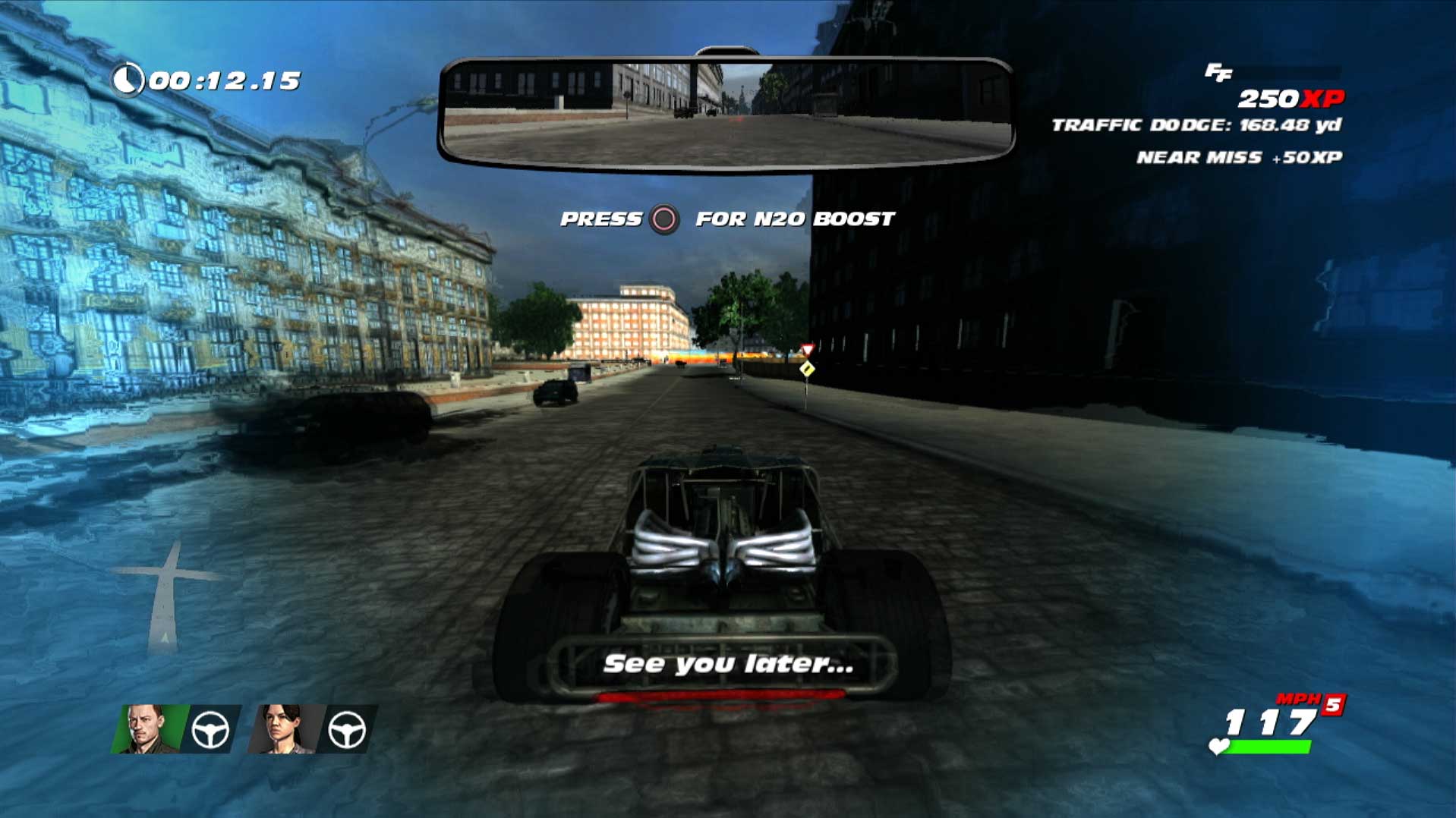 Fast & Furious Showdown PS3 playing driving boost