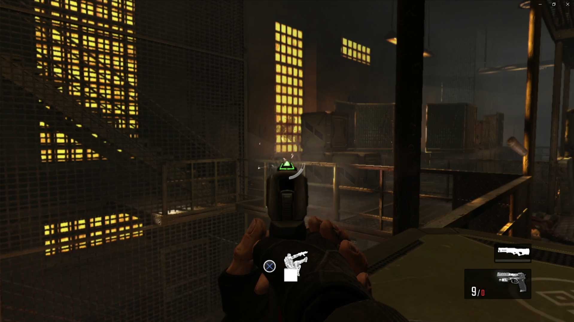 FEAR 3 PS3 shooting enemy pistol gameplay