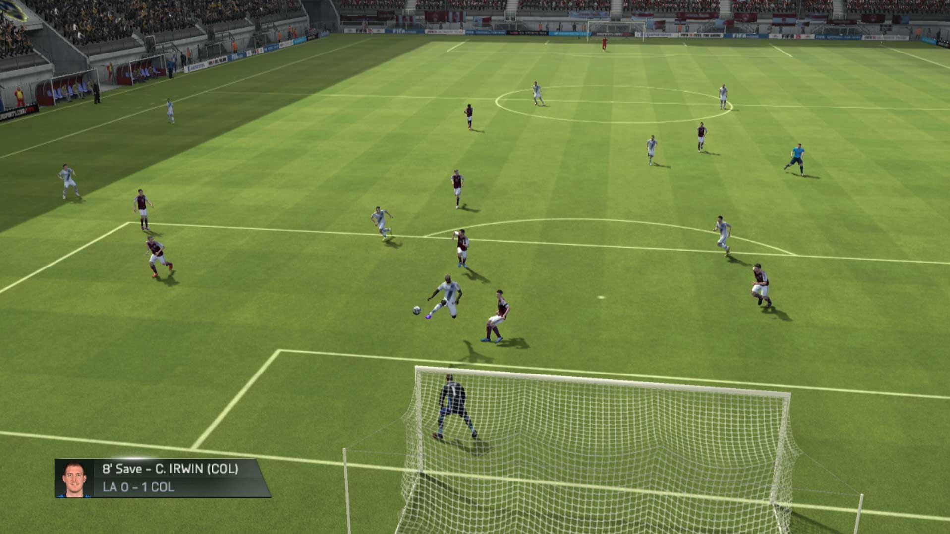 FIFA 15 PS3 replay goal chance shot